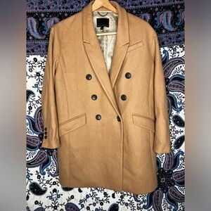 Banana Republic wool double breasted coat S old money